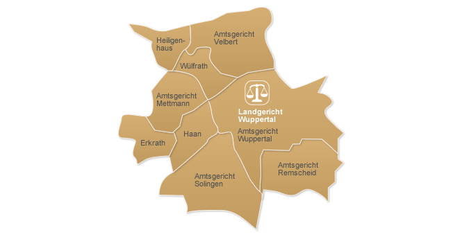 Gerichtsbezirk LG Wuppertal