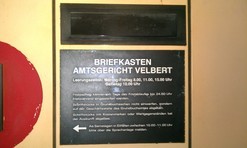 Nachtbriefkasten Nachtbriefkasten